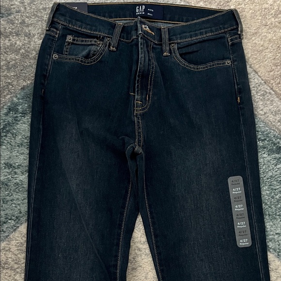 GAP Denim - GAP Women's Dark Blue Straight Jeans